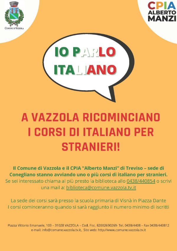 Corso d'italiano per stranieri_locandina